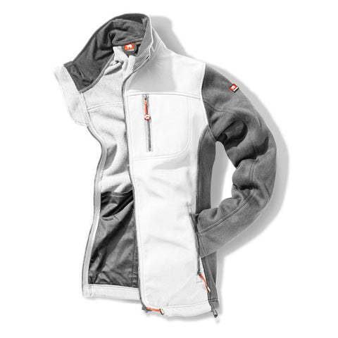 strick-softshelljacke worxtar ws/grau m