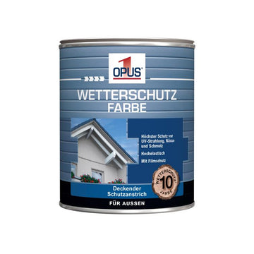 opus1 wetterschutzfarbe t.schwarz 750ml