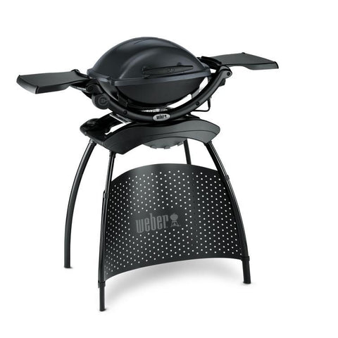 weber q 1400 stand, dark grey