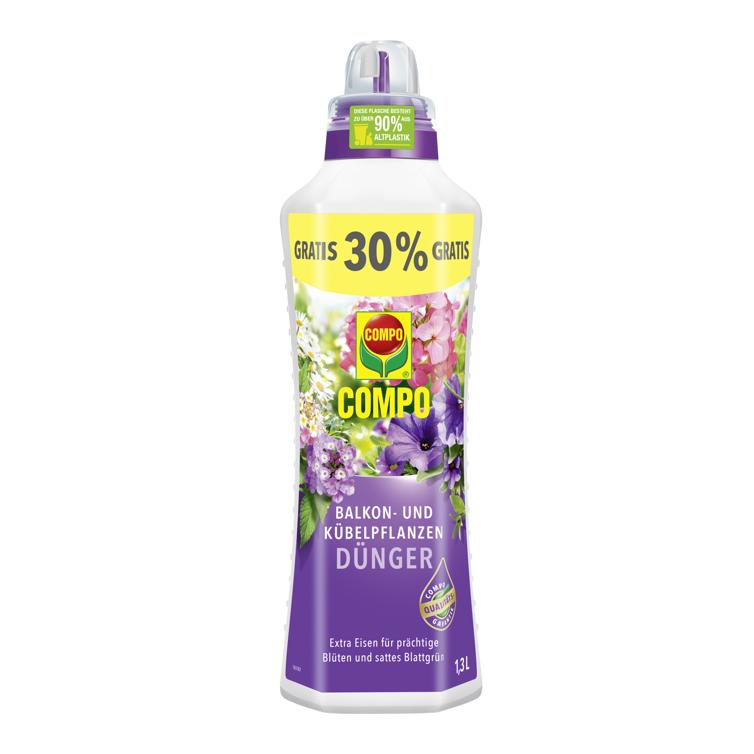 Compo Balkon und Kübelpflanzendünger 1,3l