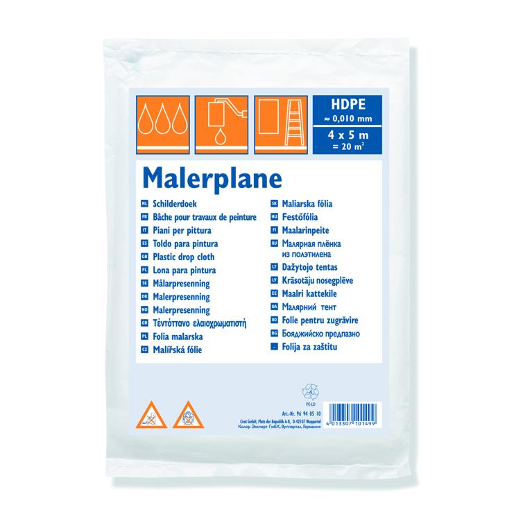 abdeckplane hdpe 10my 20qm