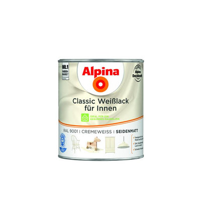 weißlack classic sdm. cremeweiß 750ml